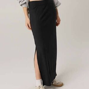 American Eagle Outfitters Black Maxi Skirt